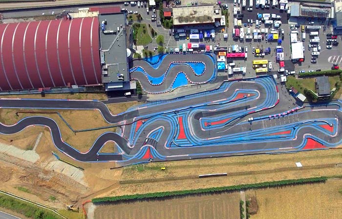 The racetrack of Franciacorta